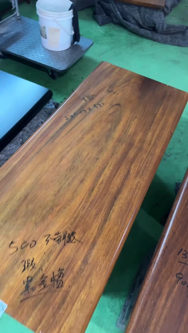 木（非红木类）进口款A875黑金檀138*60*4.5微瑕不带腿
