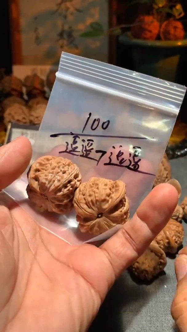 把件桃核逗***逗丰泰文玩  白狮子37   尺寸左右