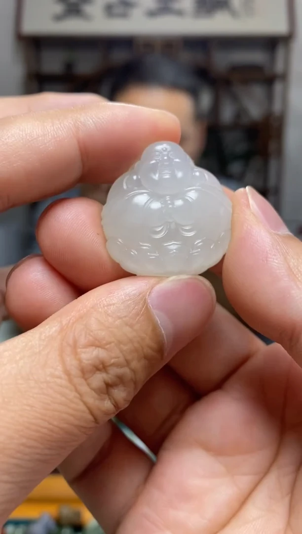 和田玉未镶嵌挂件59