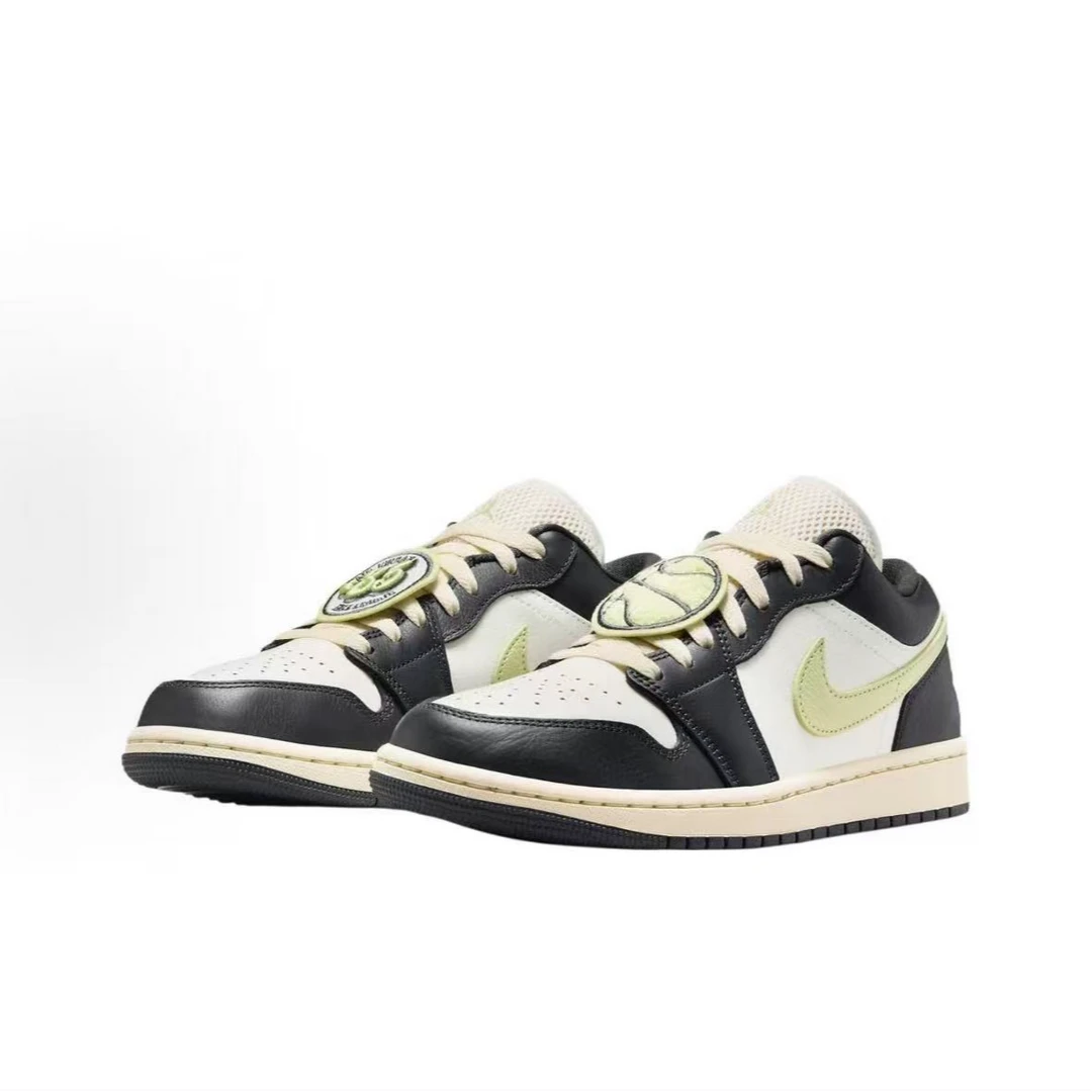 NIKE/耐克AIR JORDAN 1 85女款低帮黑白运动休闲板鞋HQ3009-003