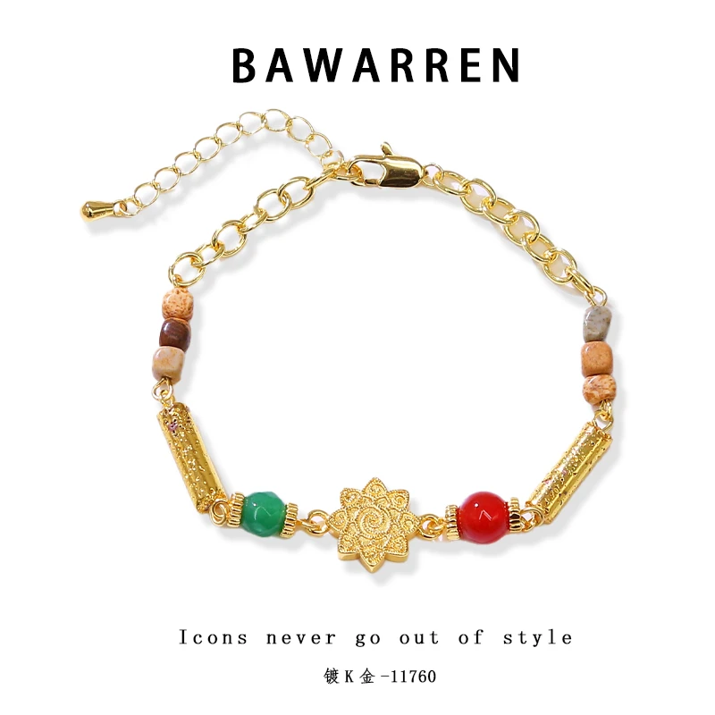 Bawarren 美❤ 11760-【太阳花】气质轻奢经典手链