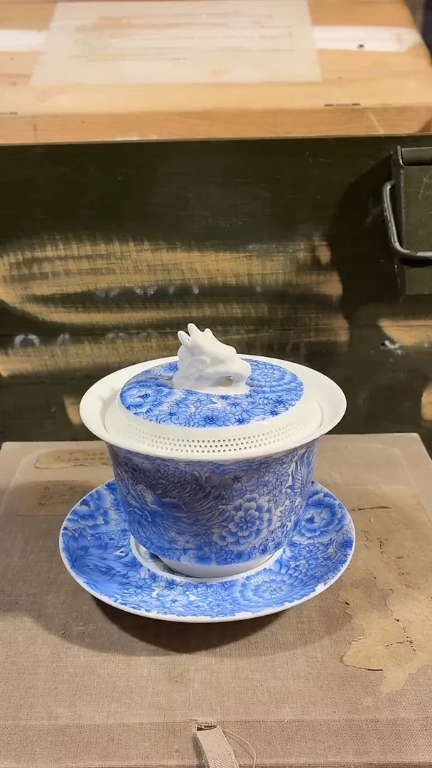 摆件瓷AY54景德镇陶瓷摆件