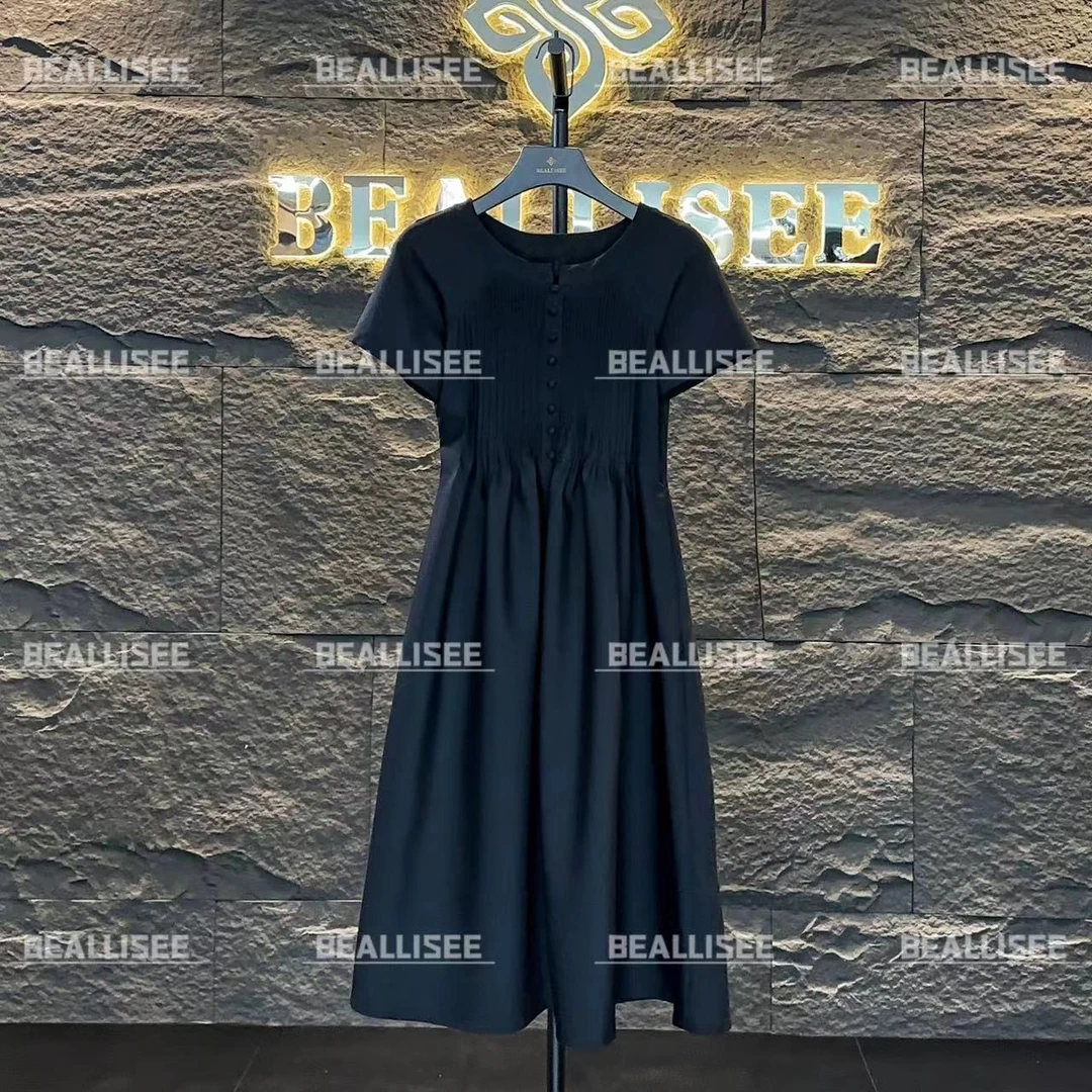 梅子专属——编码【1-36】夏季新款显瘦短袖大码女装拼接吊带连衣裙