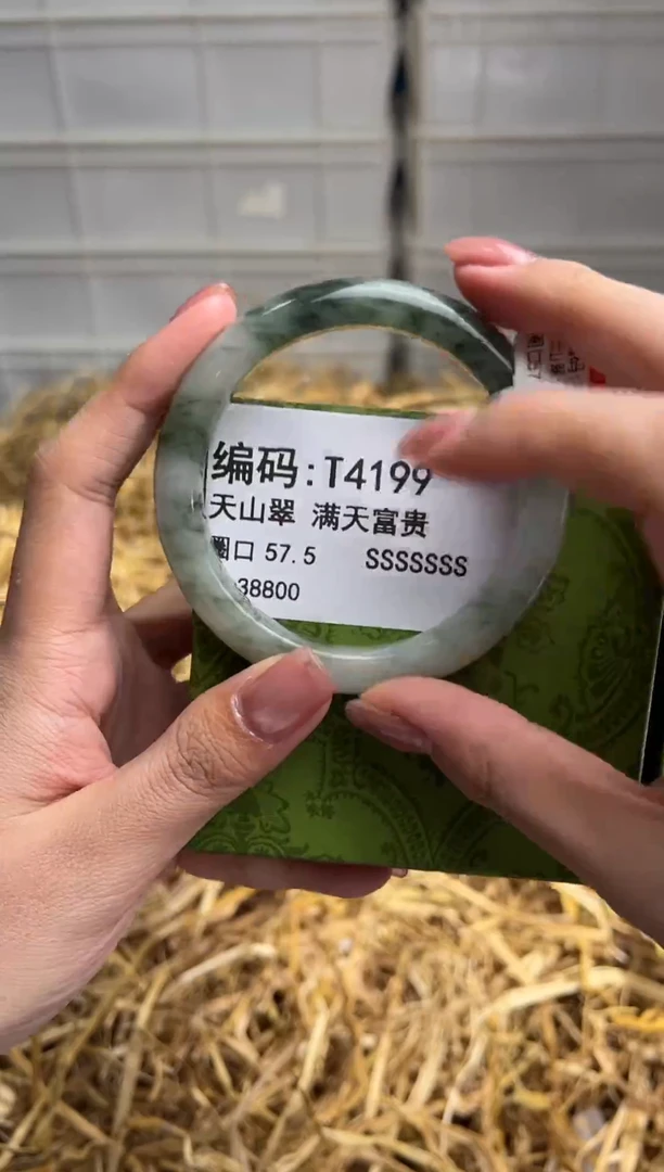 未镶嵌手镯石英质玉T4199