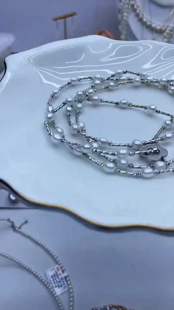 毛衣链未镶嵌淡水珍珠毛衣链