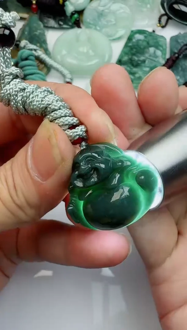 【闪购商品】翡翠颈饰未镶嵌多样性随机发其一