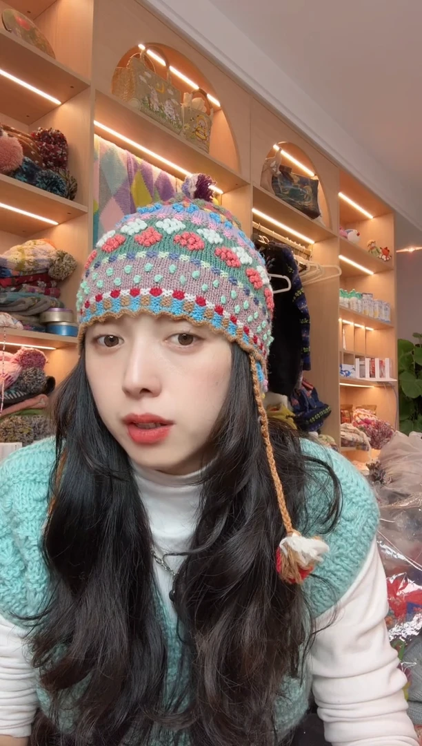绵羊毛a****p南美洲羊驼毛帽子A504