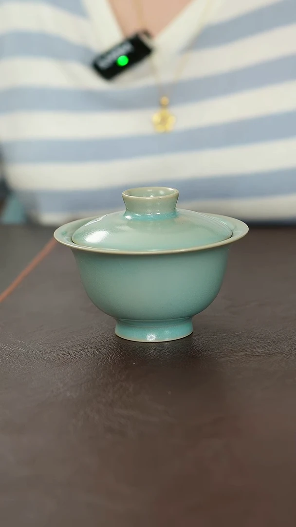 摆件原矿汝宋汝瓷1694