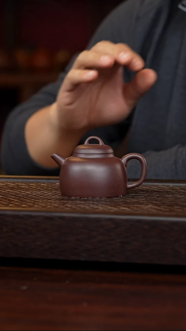 茶壶紫砂丹壶溢香紫砂壶微瑕120cc