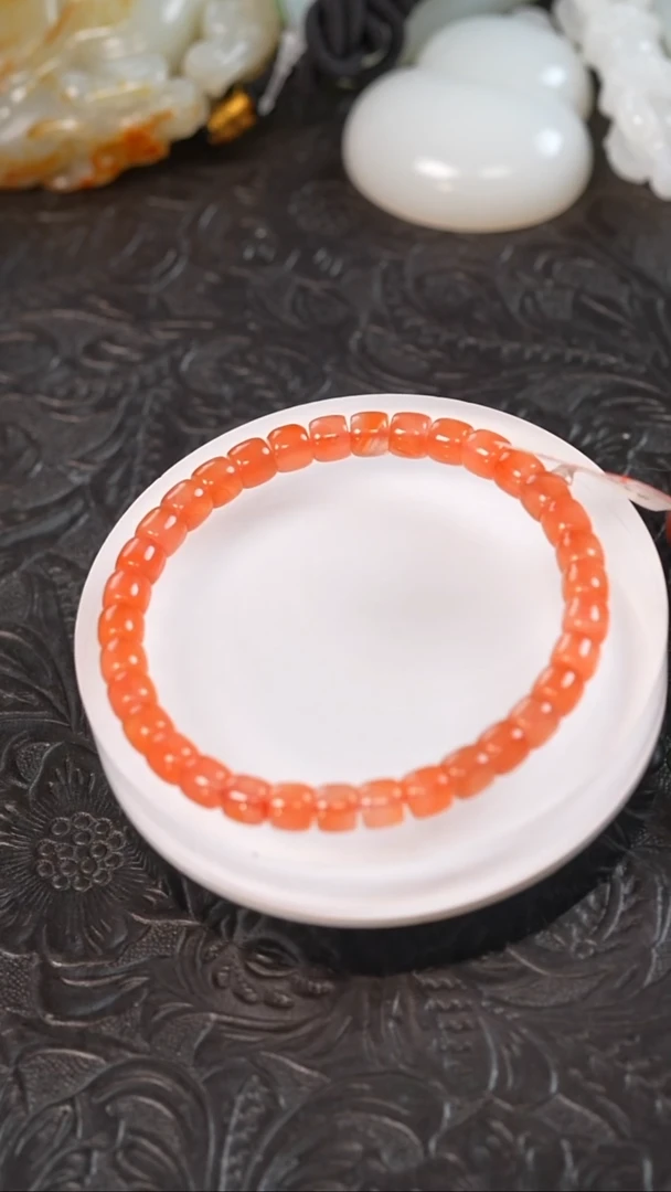 未镶嵌手串南红玛瑙多样性发一件TNH6176