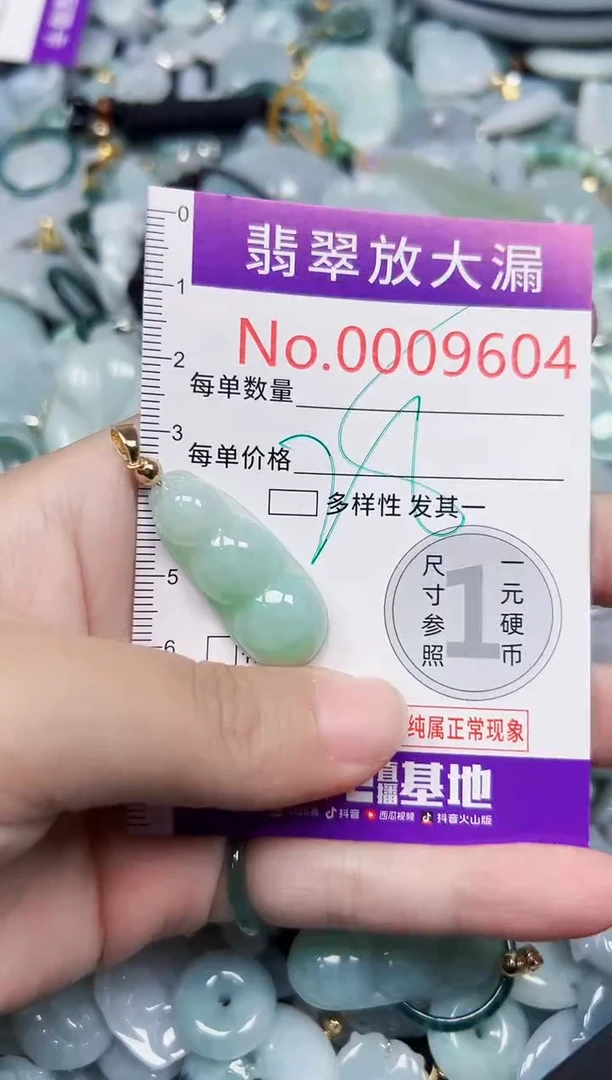 颈饰未镶嵌翡翠9604