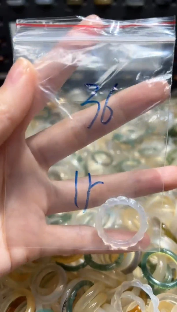 未镶嵌戒指玛瑙/玉髓36