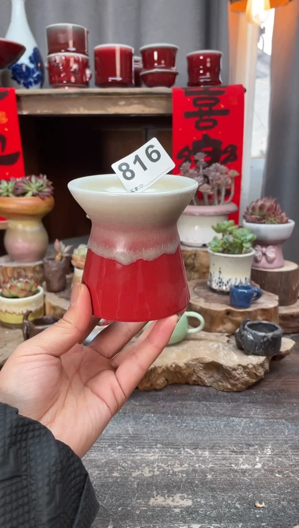 【闪购商品】摆件816知木小芳花盆