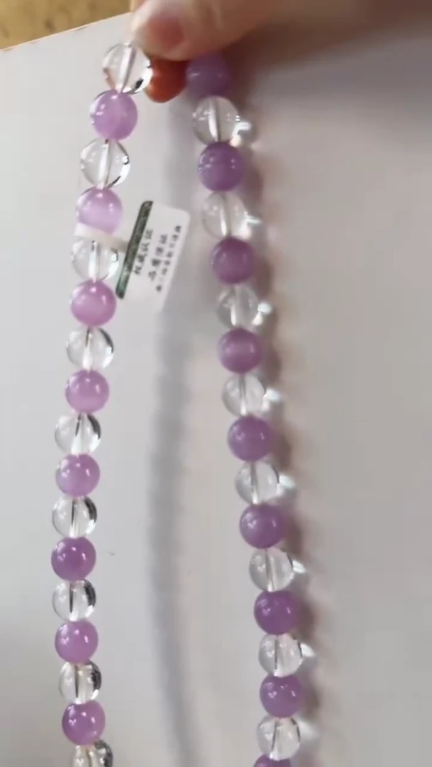 颈饰未镶嵌水晶水晶项链