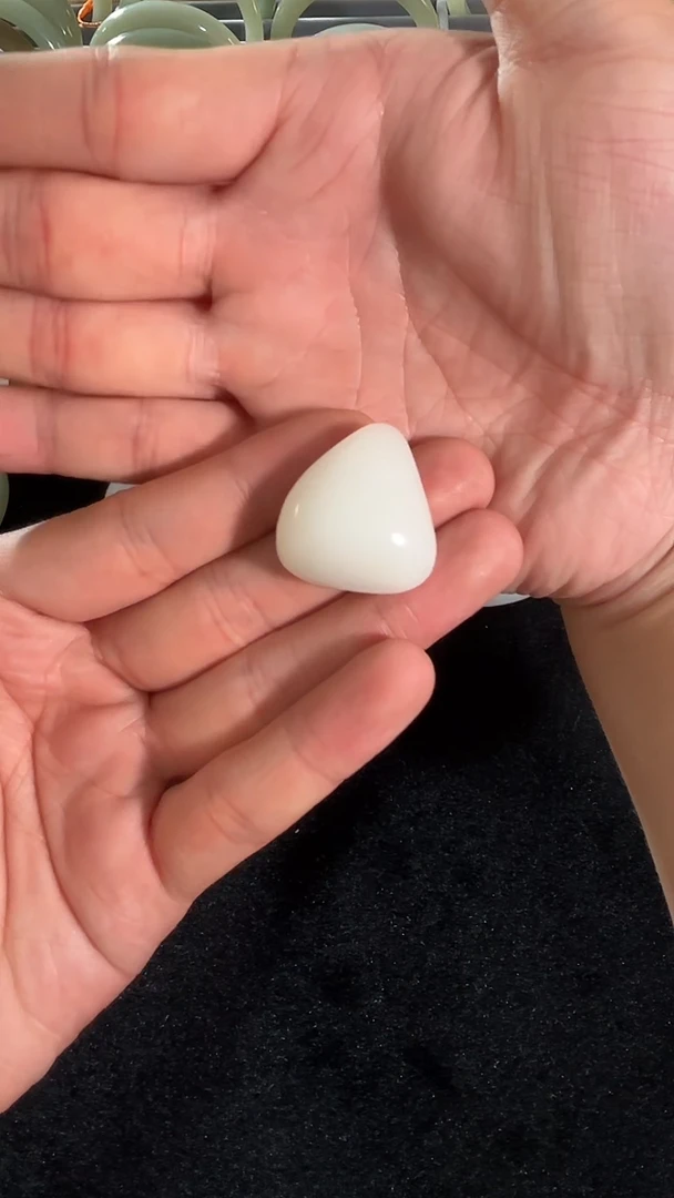 和田玉未镶嵌吊坠(赠链)新疆和田玉微色差吊坠