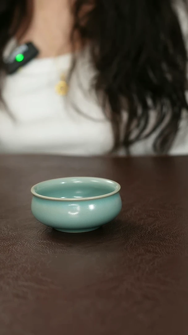 摆件原矿汝宋汝瓷369