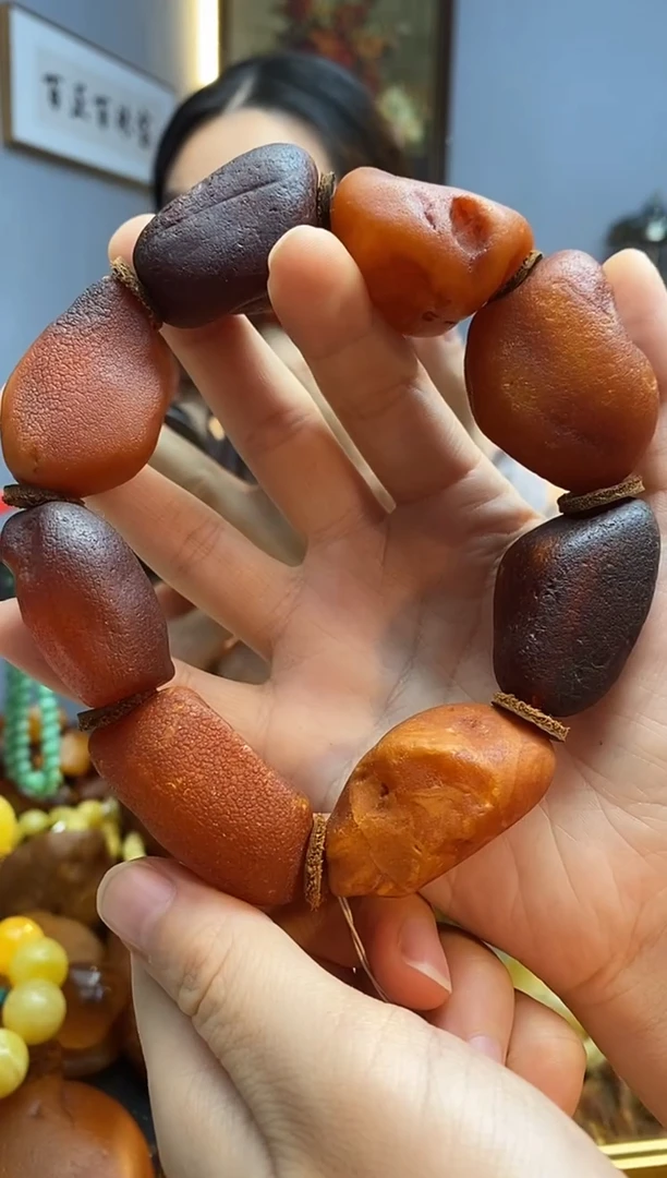 手串琥珀未镶嵌手串