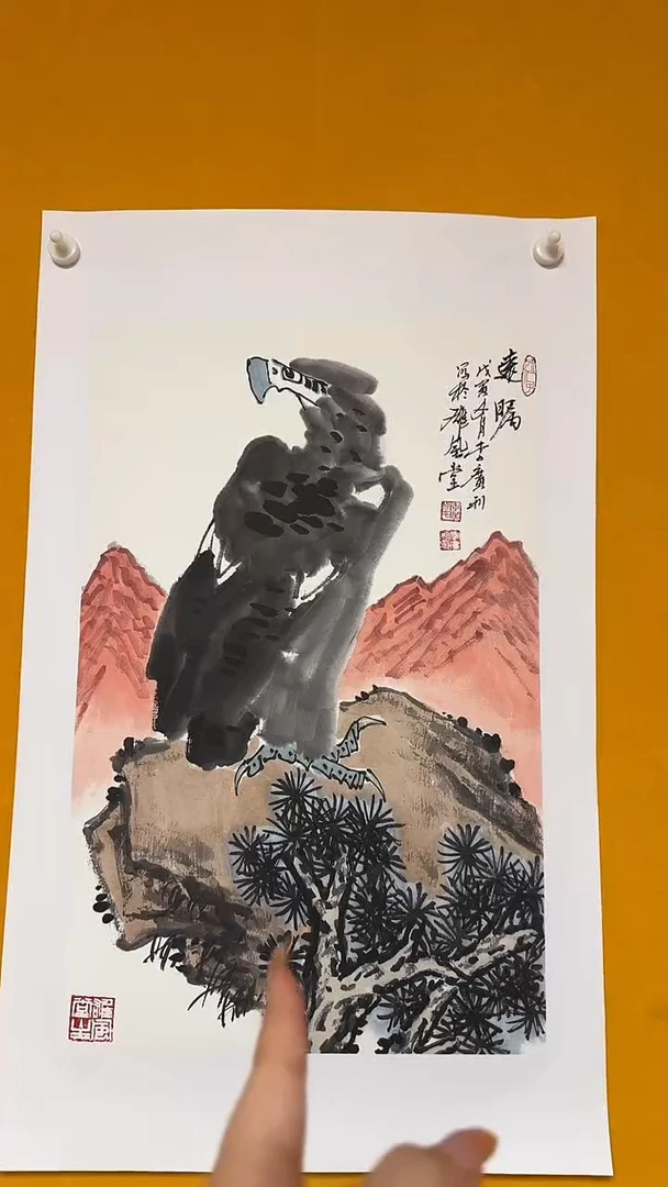 国画雄风堂书画作品