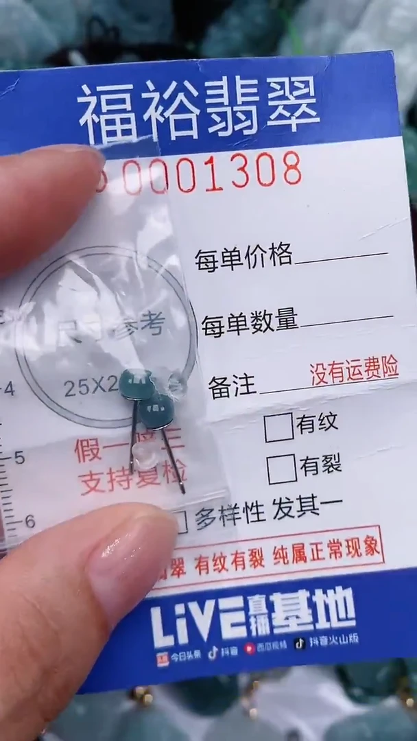 翡翠未镶嵌颈饰...0001308