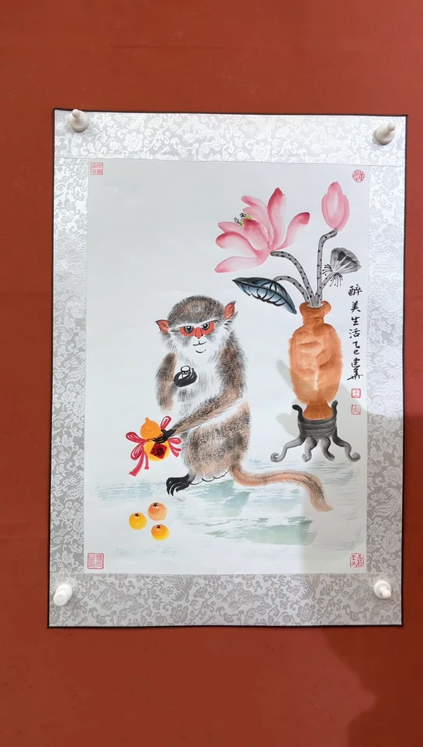 国画王建华老师现场创作 87