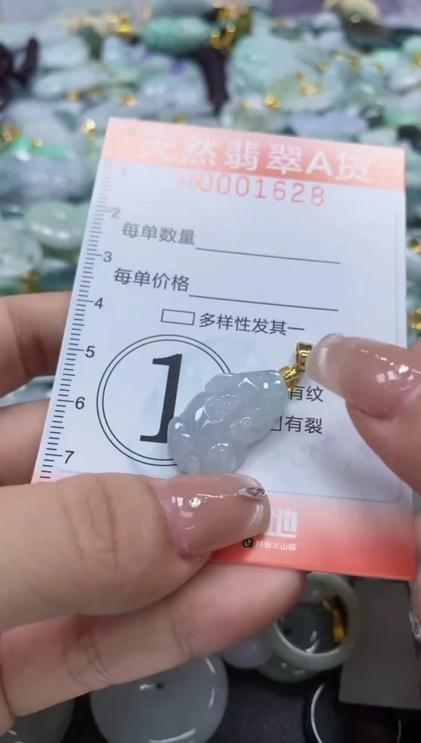 翡翠未镶嵌颈饰闪购0001628