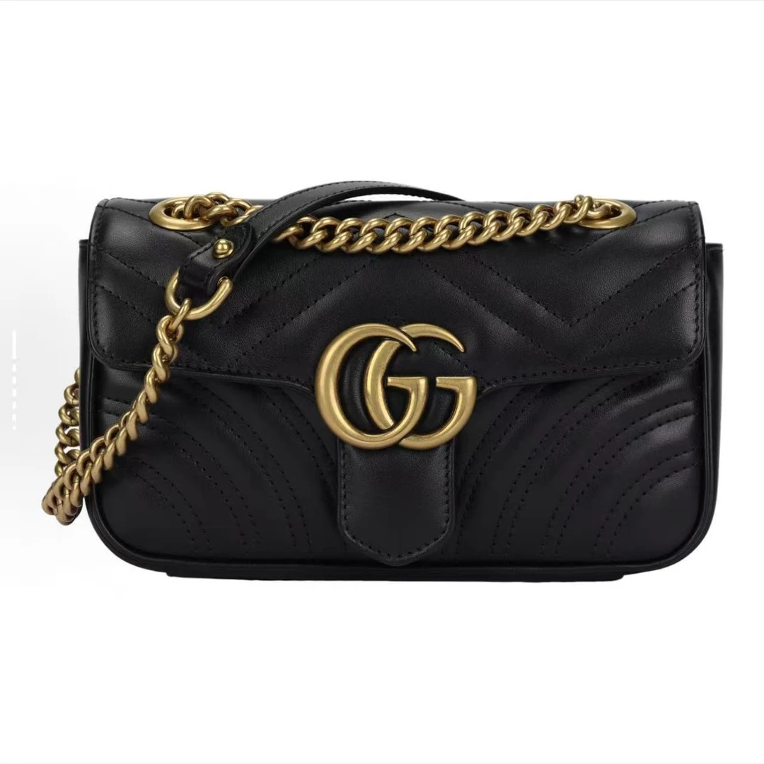 99新 GUCCI/古驰 思斯专属 古驰黑色22 26马蒙 thci3453