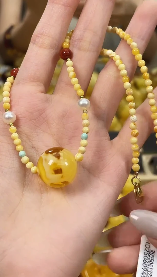 未镶嵌琥珀裸石琥珀蜜蜡一J90