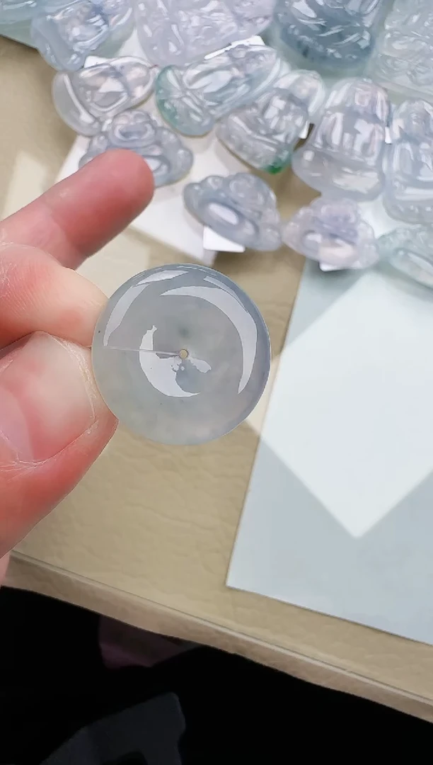 颈饰未镶嵌翡翠缅甸翡翠a货