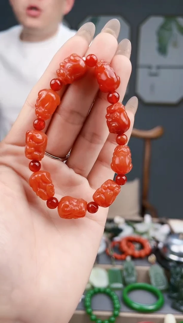 【闪购商品】南红玛瑙颈饰未镶嵌AA多样性发货 拍一发一