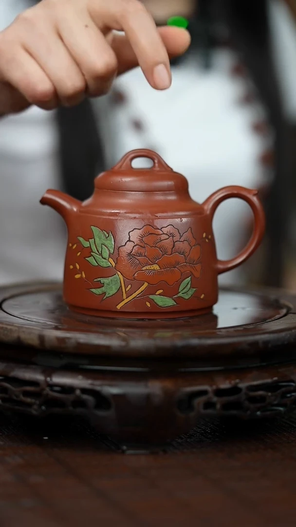 茶壶紫砂宜兴岁颐传砂原矿全手44