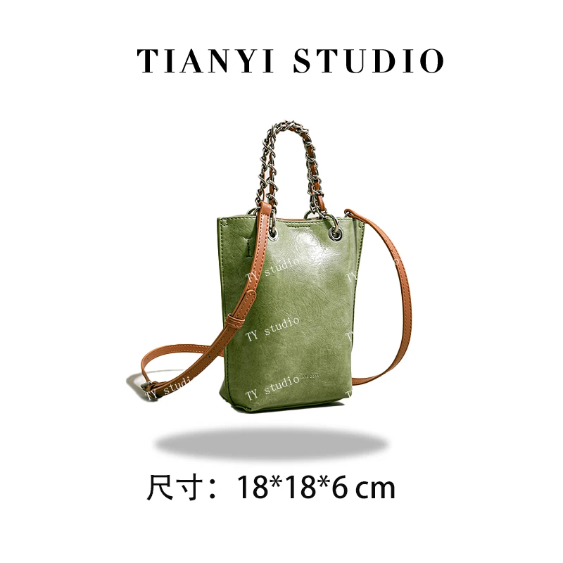 【TY】SK-82826-莫迪兰绿 轻奢高级韩版单肩潮流时尚简约女包