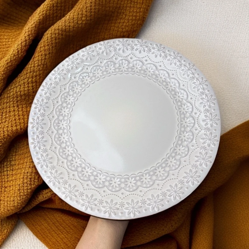 324 微瑕品浮雕大盘