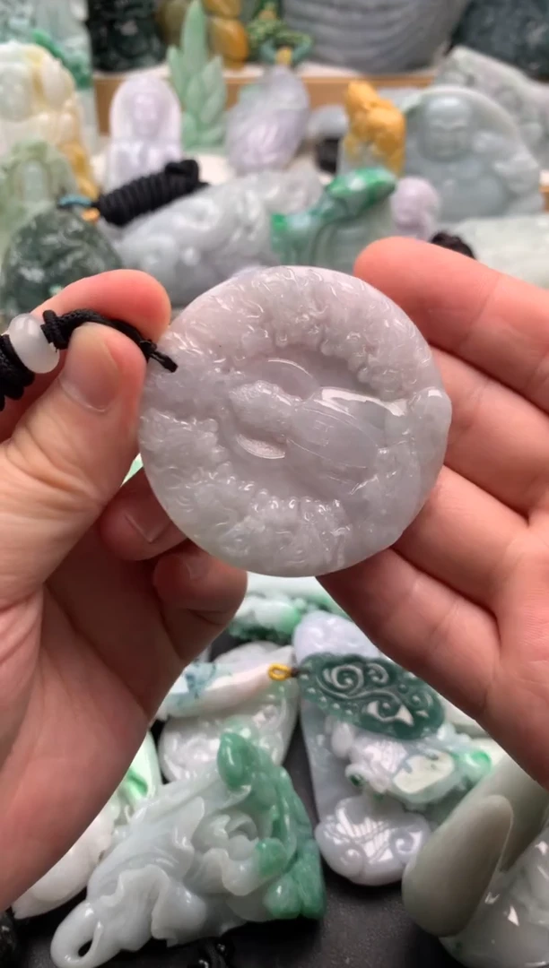 吊坠(不含链)未镶嵌翡翠1