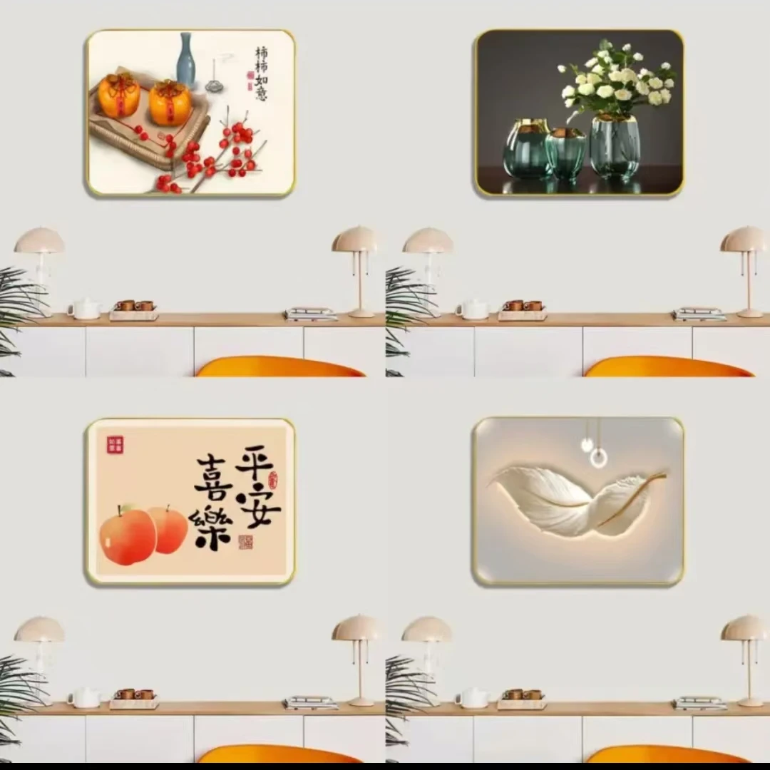 横板沙发背景墙装饰画玄关装饰画餐厅装饰画30*40 福利款