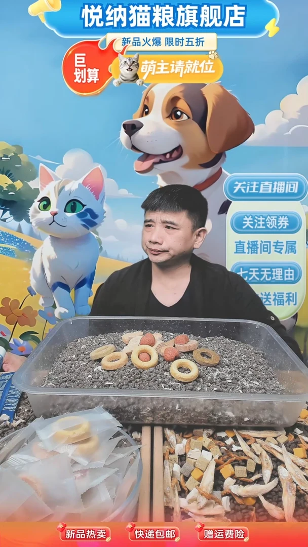 升级夹心肉绒多倍冻干