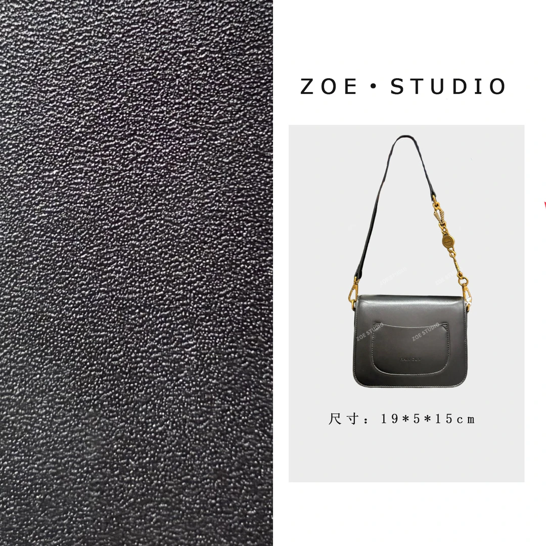 【佐伊甄选】GQ-2516-黑色轻奢女士经典小众斜挎斜跨包单肩简约