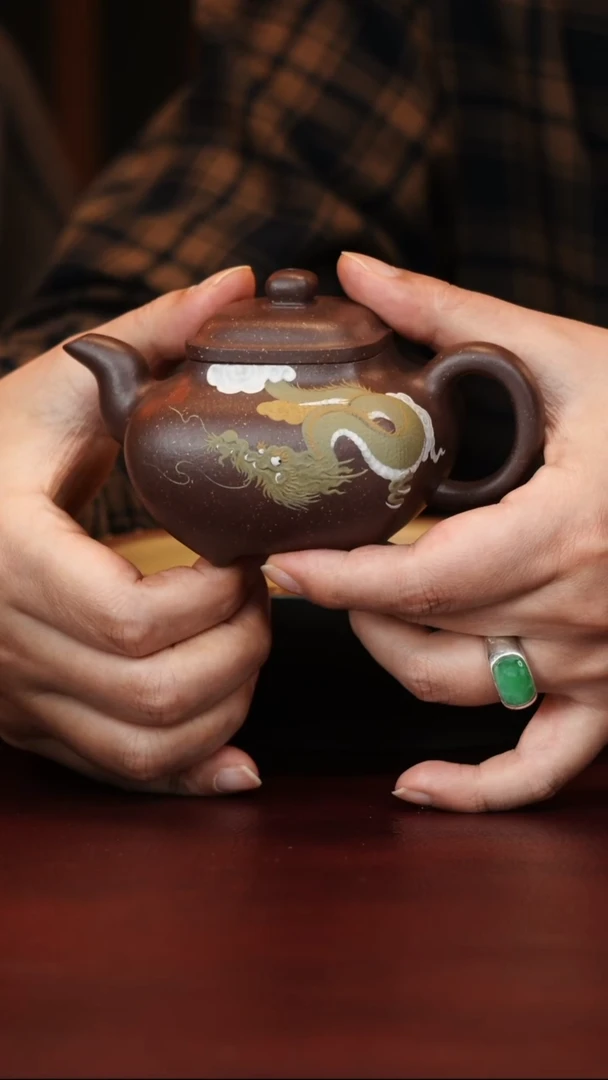 茶壶紫砂范晓丽--手工--传炉