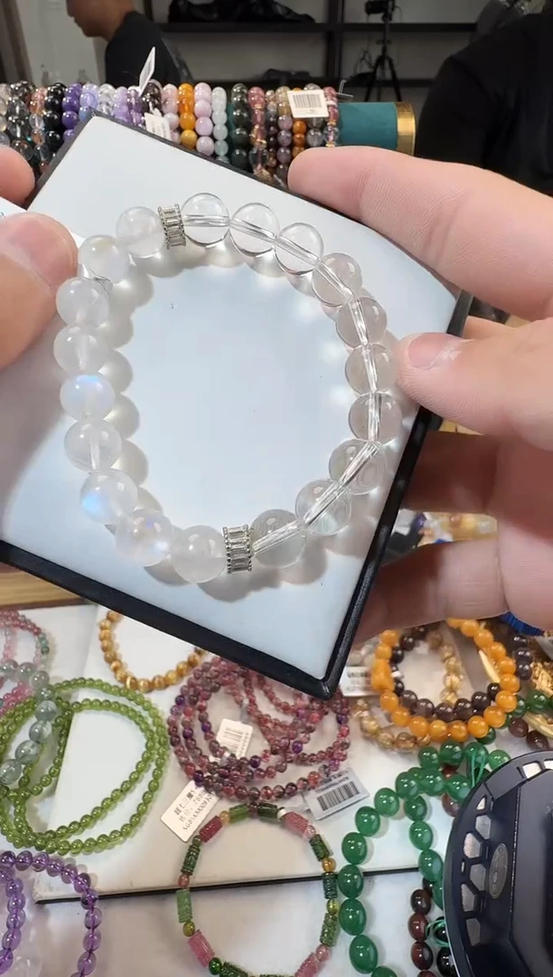 水晶手链未镶嵌晶0646 约9mm