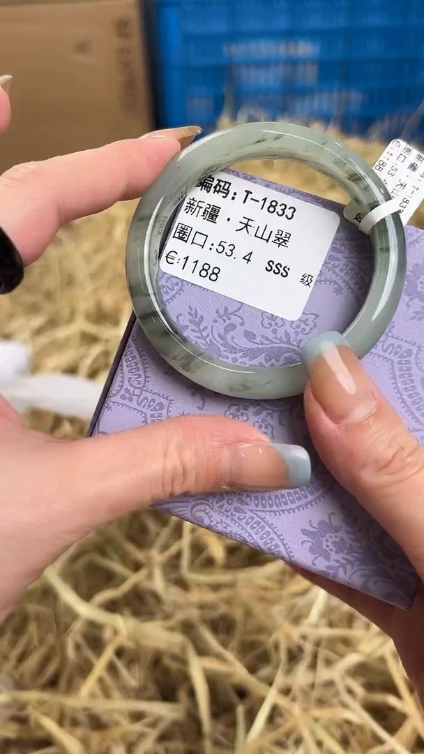 未镶嵌圈口石英质玉T-1833