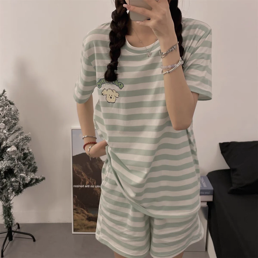 【莫代短袖短裤#11】品牌尾货睡衣~