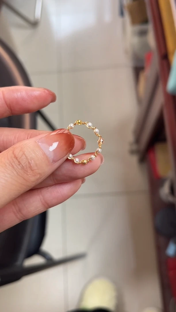 【闪购商品】淡水珍珠戒圈未镶嵌戒圈