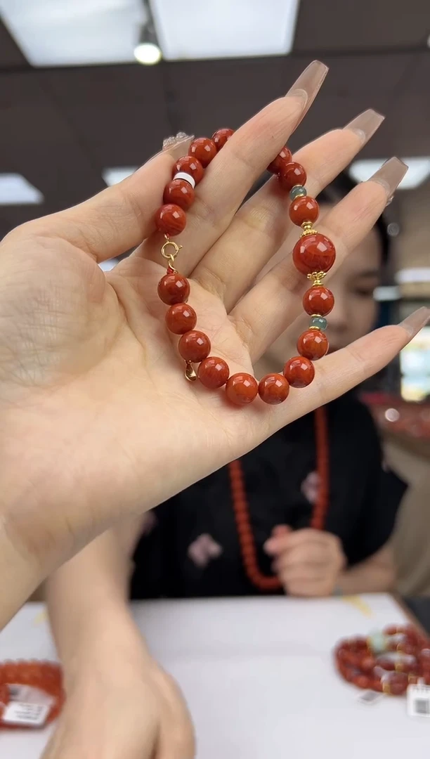 未镶嵌珠串南红玛瑙10.11-（多样式发一 ）