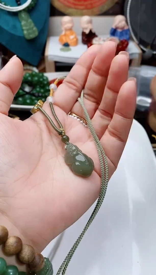 颈饰未镶嵌和田玉ƪ****向58一个方向