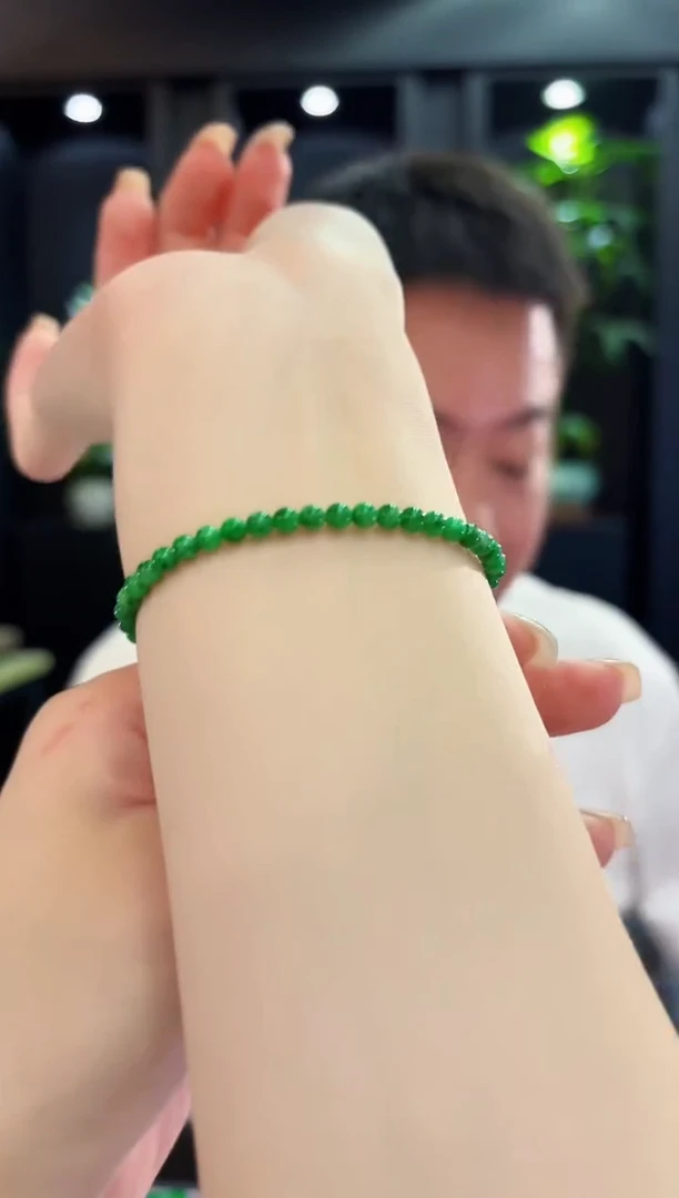 未镶嵌手链翡翠灭**主 缅料A货/支持复检/一件