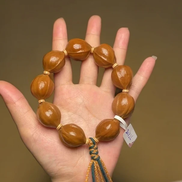 （木易铁核）2.0尺寸系列 鲨鱼背 梅林原生态铁核 精挑精选  手串