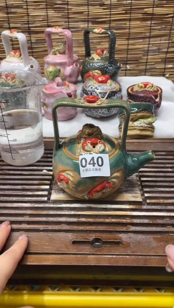 【闪购商品】杯040精美粗陶手工柴烧
