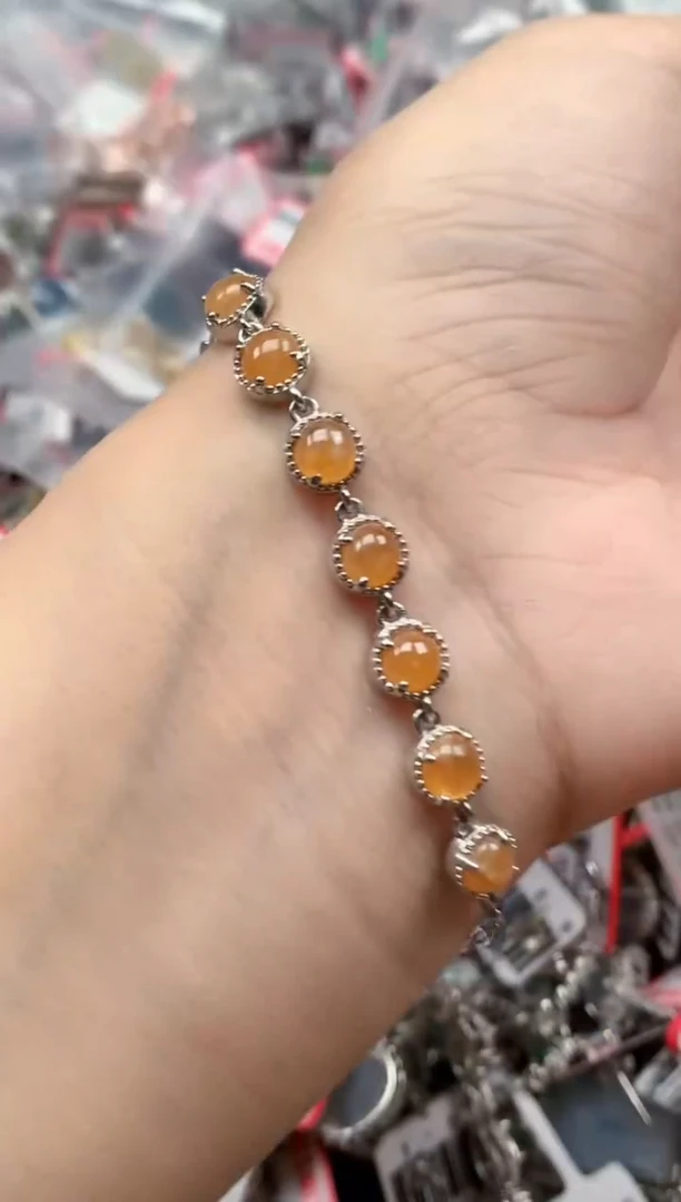 银S925镶嵌戒指翡翠天然A货缅甸翡翠