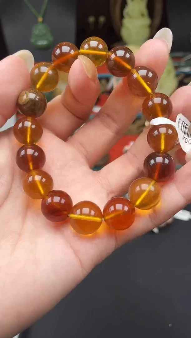 手链琥珀未镶嵌k002-8多样性发其一
