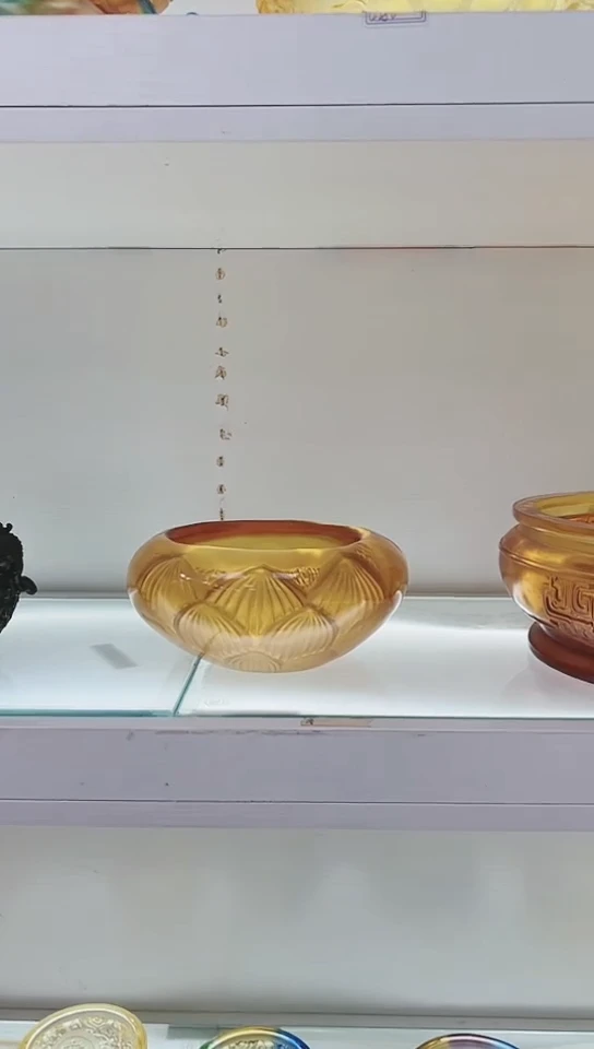 手工艺品琉璃半****主古法琉璃圆满