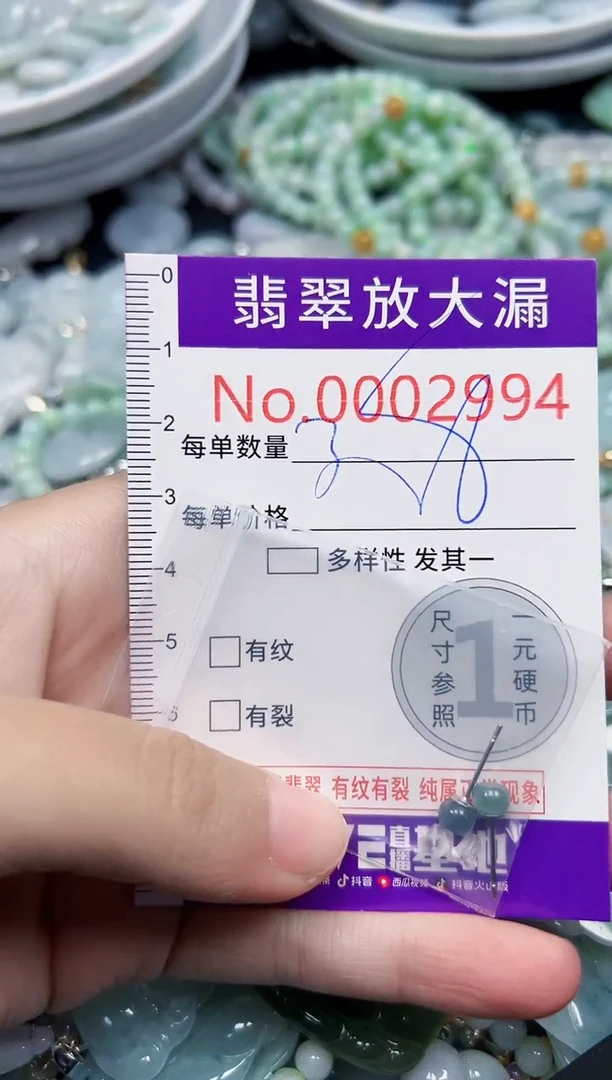 颈饰未镶嵌翡翠2994
